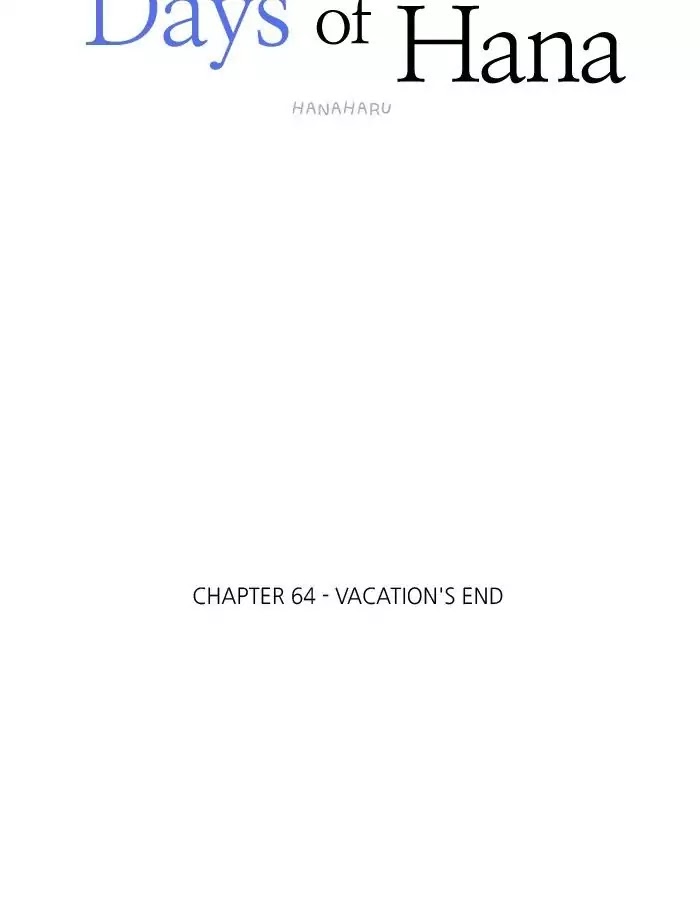 Hana Haru Chapter 64 page 6 - Chapter 64: Vacation's End