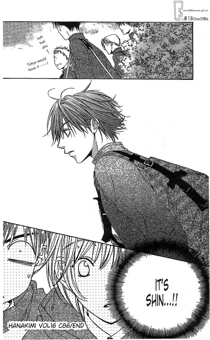 Hana Kimi Chapter 86 page 38 - Chapter 86