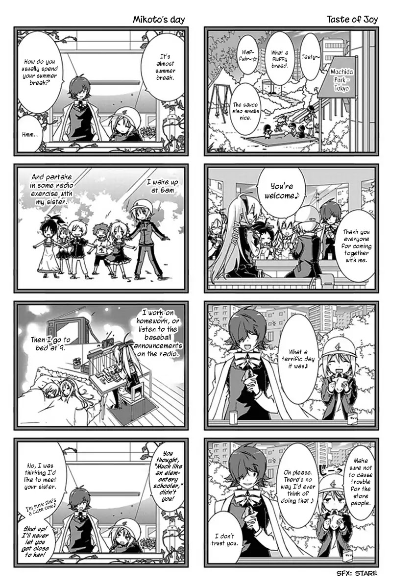 Hana Michi Otome Chapter 12 page 4 - Chapter 12 - Rubbing Her Eyes, Mikoto's Day is Off to a Start ♥