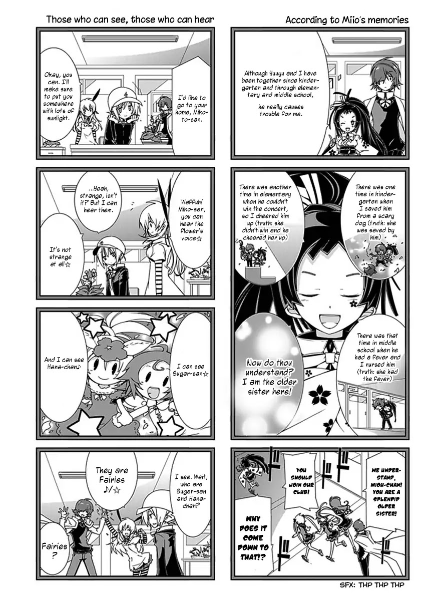 Hana Michi Otome Chapter 12 page 9 - Chapter 12 - Rubbing Her Eyes, Mikoto's Day is Off to a Start ♥