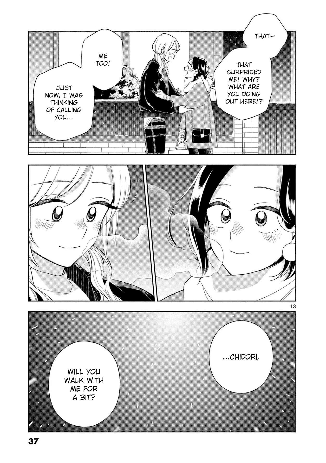 Hana Ni Arashi (Ruka Kovachi) Chapter 100 page 13 - Chapter 100: Snowy Night