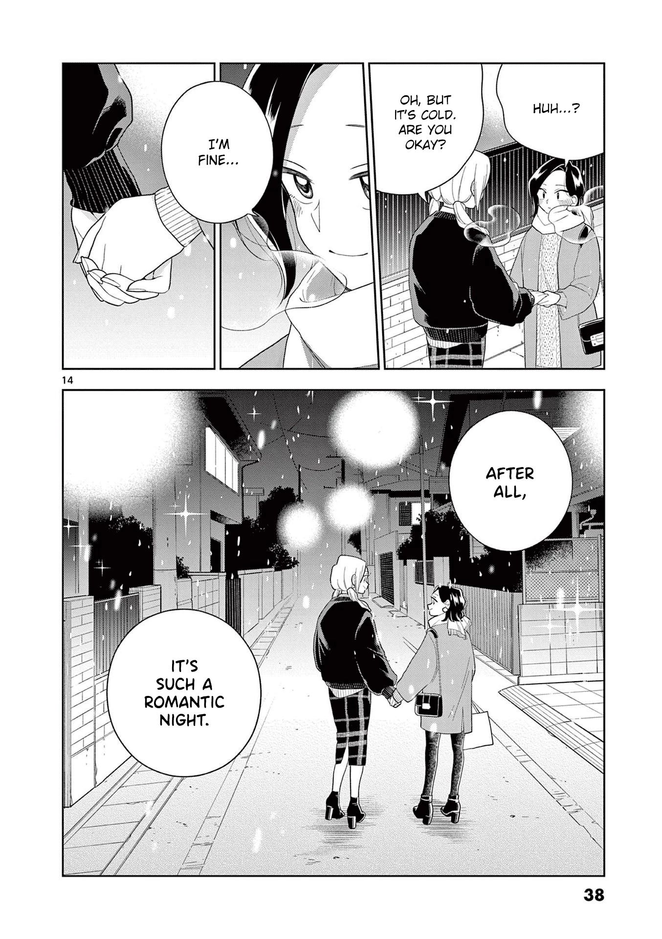 Hana Ni Arashi (Ruka Kovachi) Chapter 100 page 14 - Chapter 100: Snowy Night