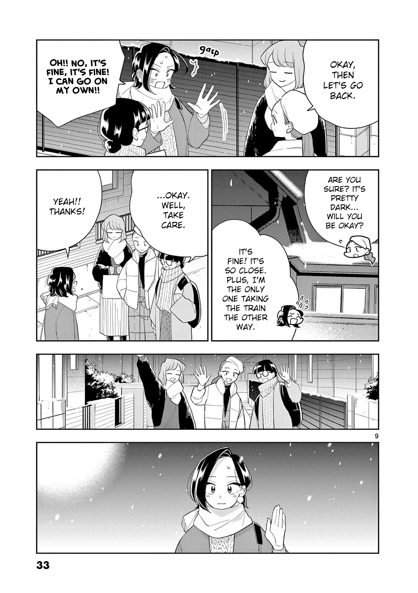 Hana Ni Arashi (Ruka Kovachi) Chapter 100 page 9 - Chapter 100: Snowy Night