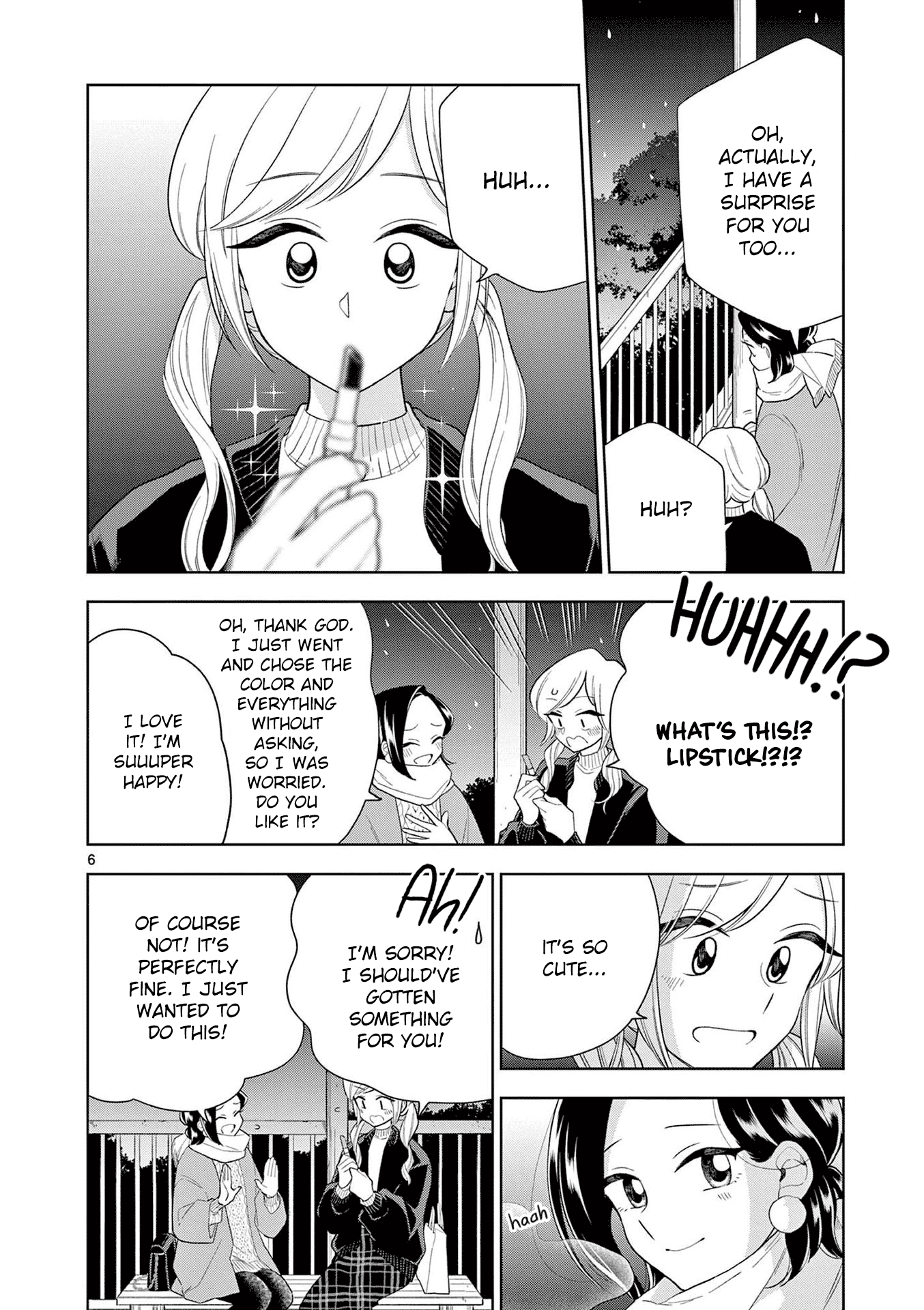 Hana Ni Arashi (Ruka Kovachi) Chapter 101 page 6 - Chapter 101: Matching Lips
