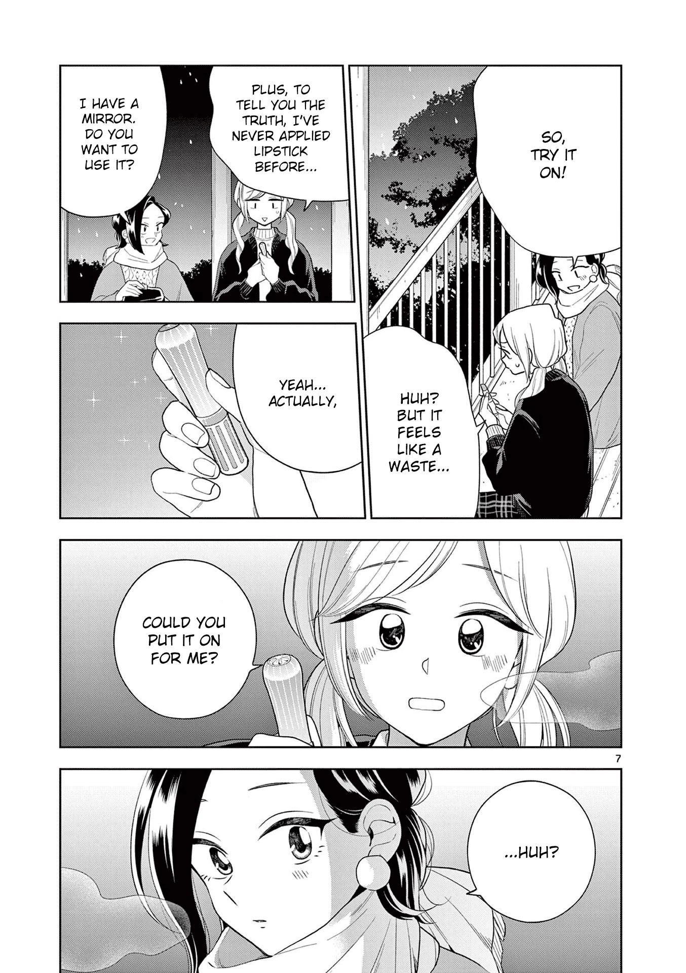 Hana Ni Arashi (Ruka Kovachi) Chapter 101 page 7 - Chapter 101: Matching Lips