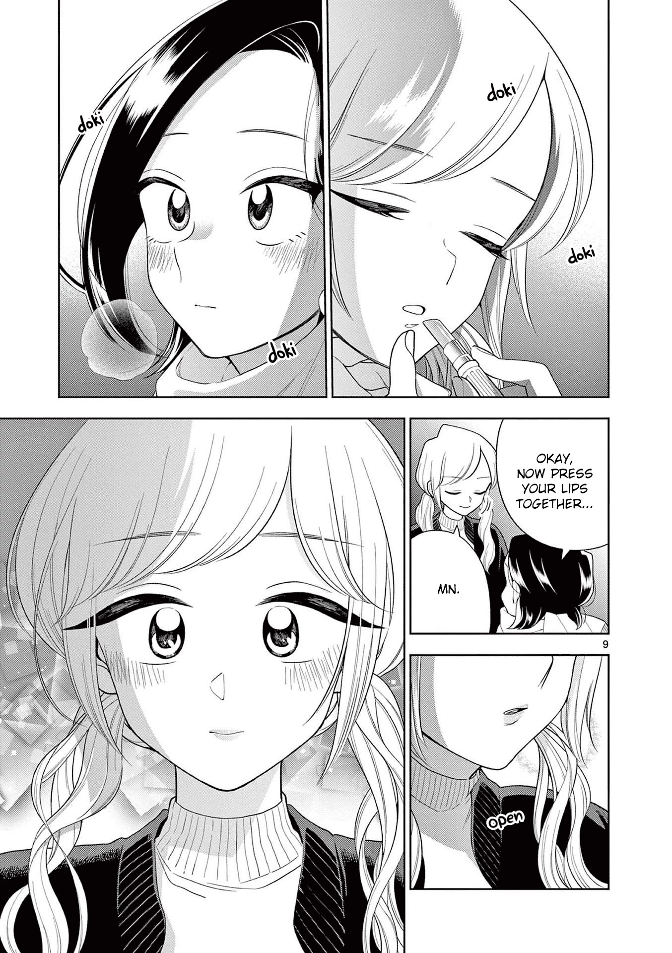 Hana Ni Arashi (Ruka Kovachi) Chapter 101 page 9 - Chapter 101: Matching Lips