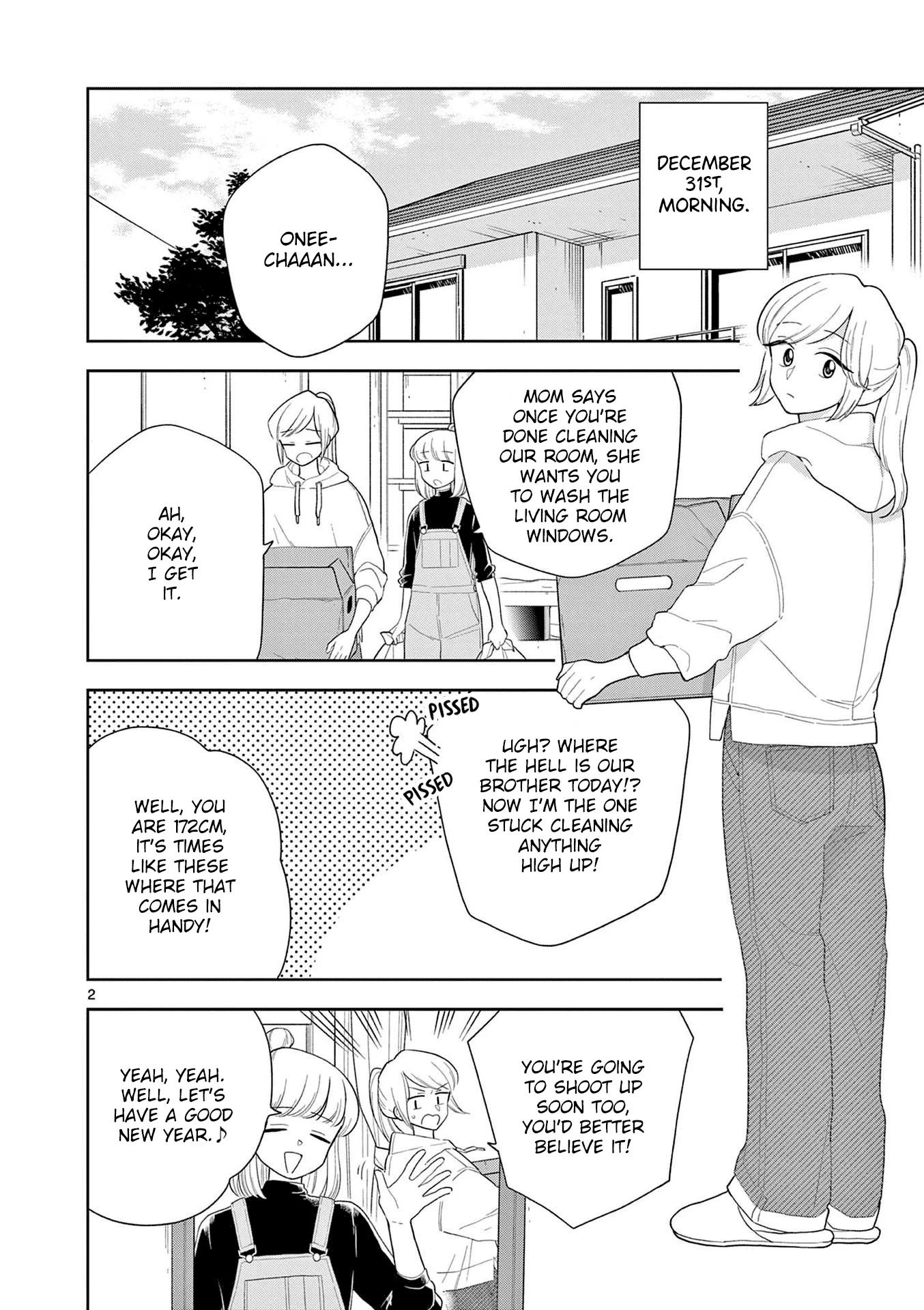 Hana Ni Arashi (Ruka Kovachi) Chapter 102 page 2 - Chapter 102: New Year's Resolution: Nanoha's Side