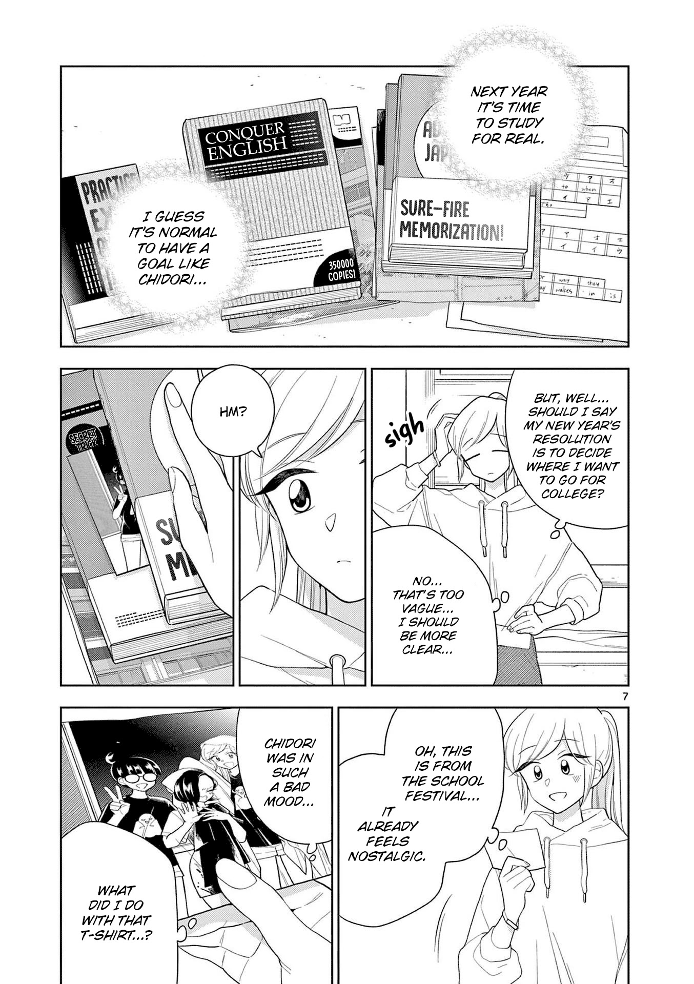 Hana Ni Arashi (Ruka Kovachi) Chapter 102 page 7 - Chapter 102: New Year's Resolution: Nanoha's Side
