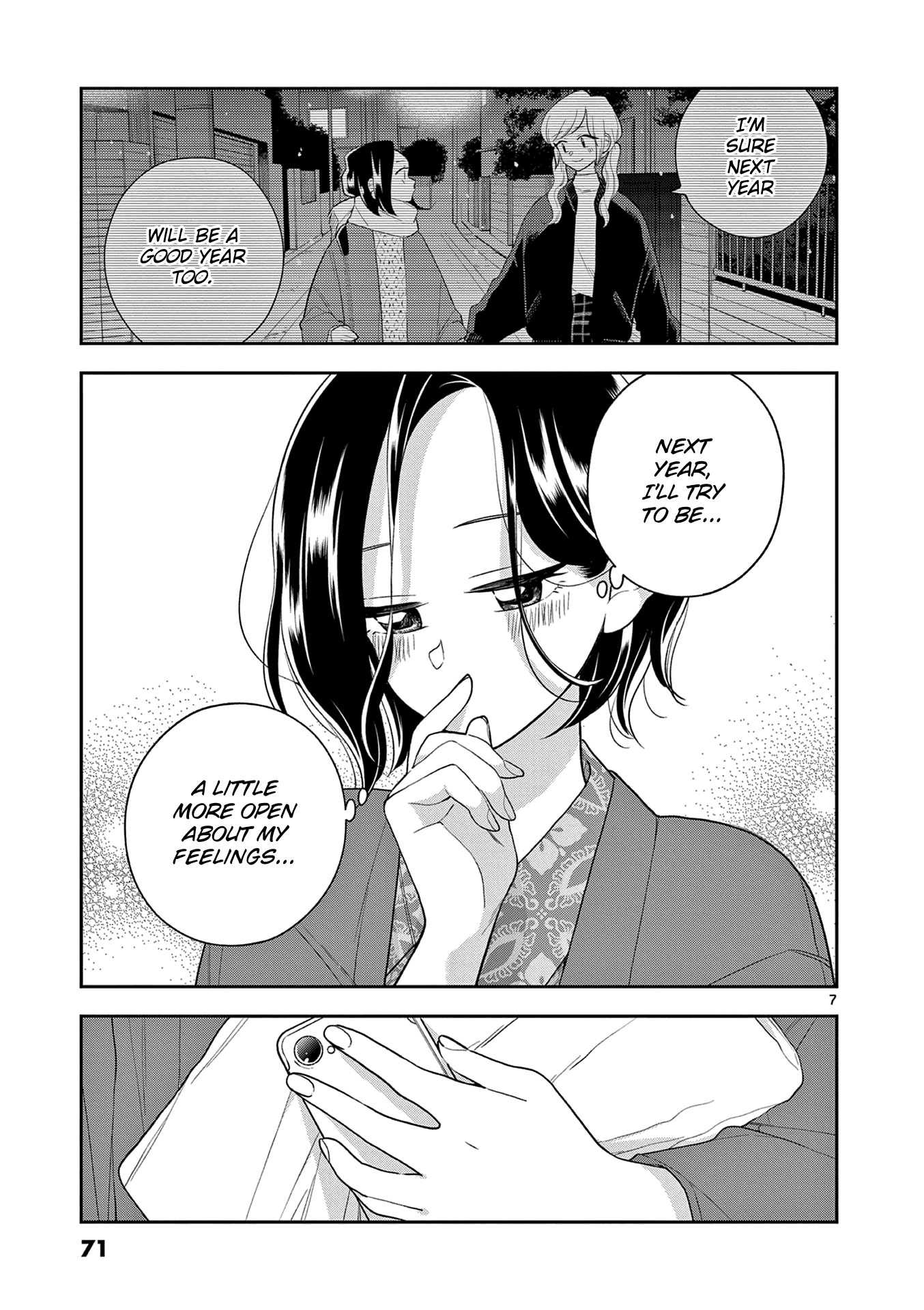 Hana Ni Arashi (Ruka Kovachi) Chapter 103 page 7 - Chapter 103: New Year's Resolution: Chidori's Side
