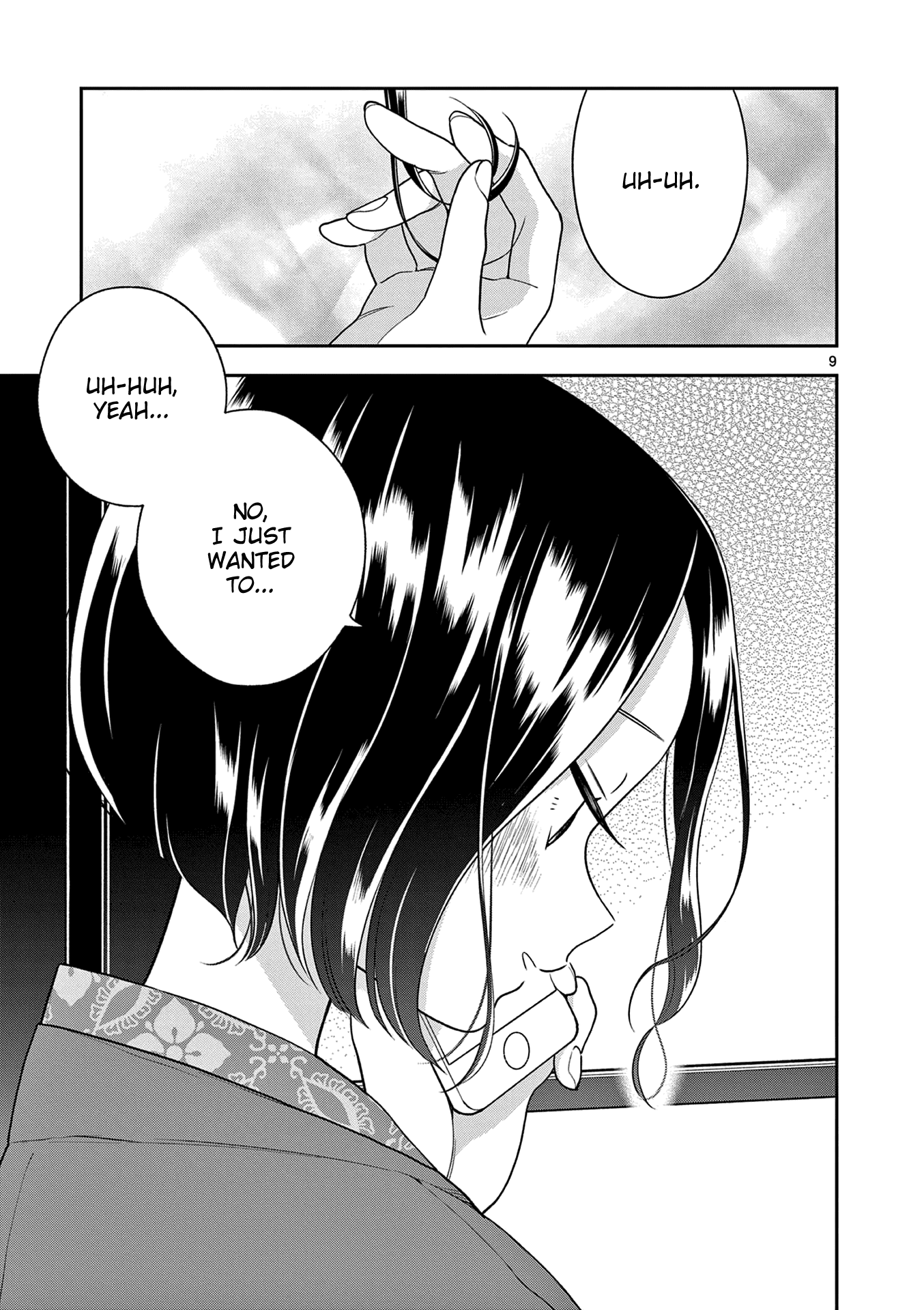 Hana Ni Arashi (Ruka Kovachi) Chapter 103 page 9 - Chapter 103: New Year's Resolution: Chidori's Side
