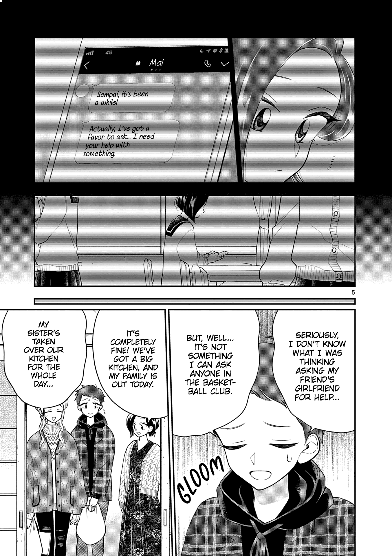 Hana Ni Arashi (Ruka Kovachi) Chapter 108 page 5 - Chapter 108: Their Relationship