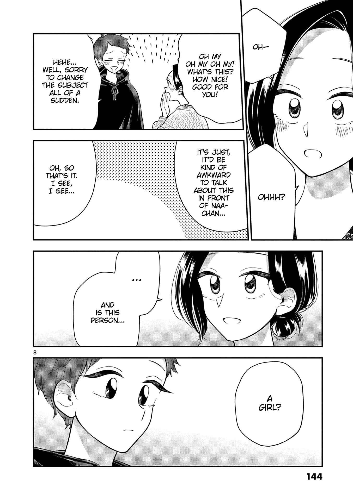 Hana Ni Arashi (Ruka Kovachi) Chapter 109 page 8 - Chapter 109: Advice From a Senpai