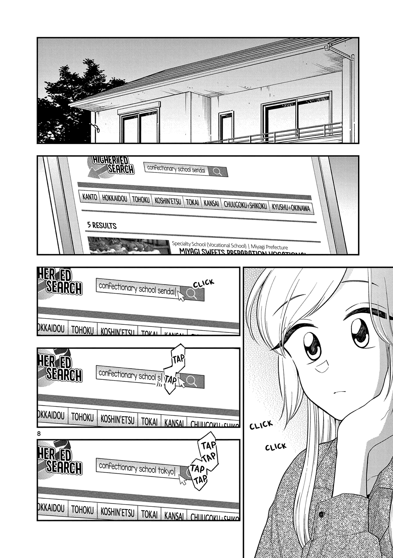 Hana Ni Arashi (Ruka Kovachi) Chapter 112 page 8 - Chapter 112: Their Choices