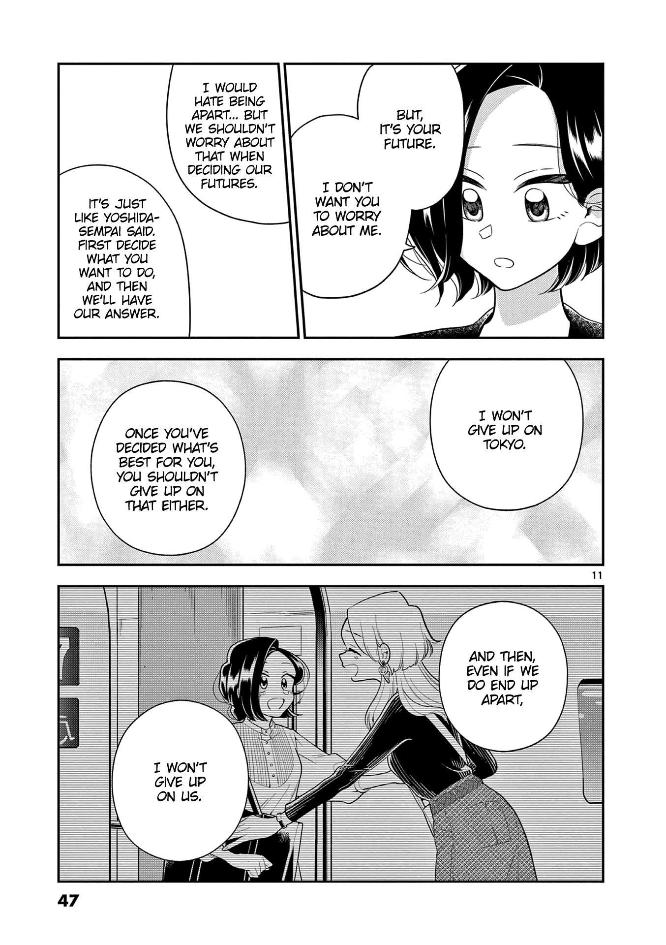 Hana Ni Arashi (Ruka Kovachi) Chapter 113 page 11 - Chapter 113: Their Decisions