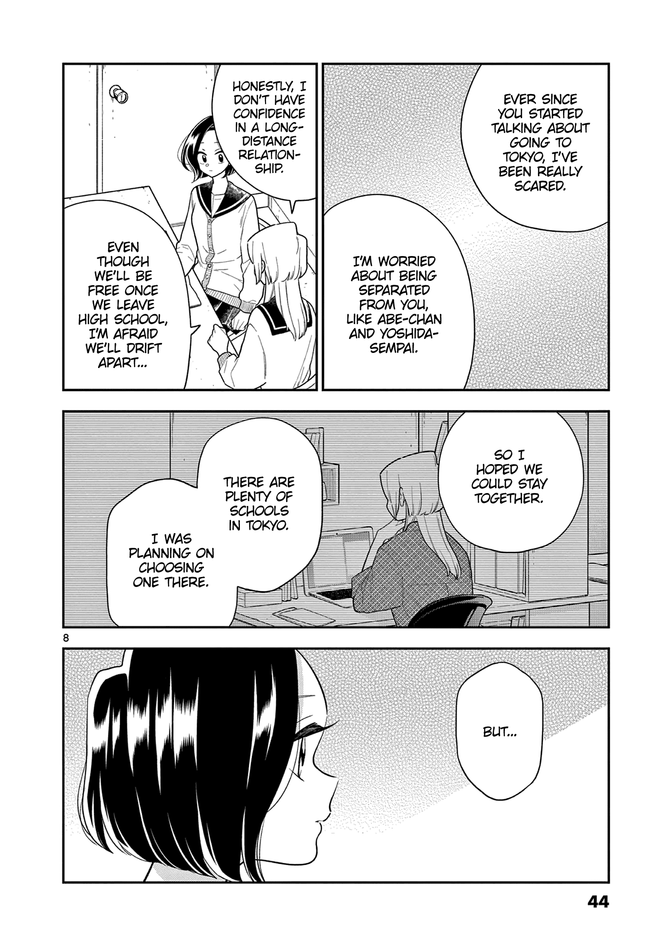Hana Ni Arashi (Ruka Kovachi) Chapter 113 page 8 - Chapter 113: Their Decisions