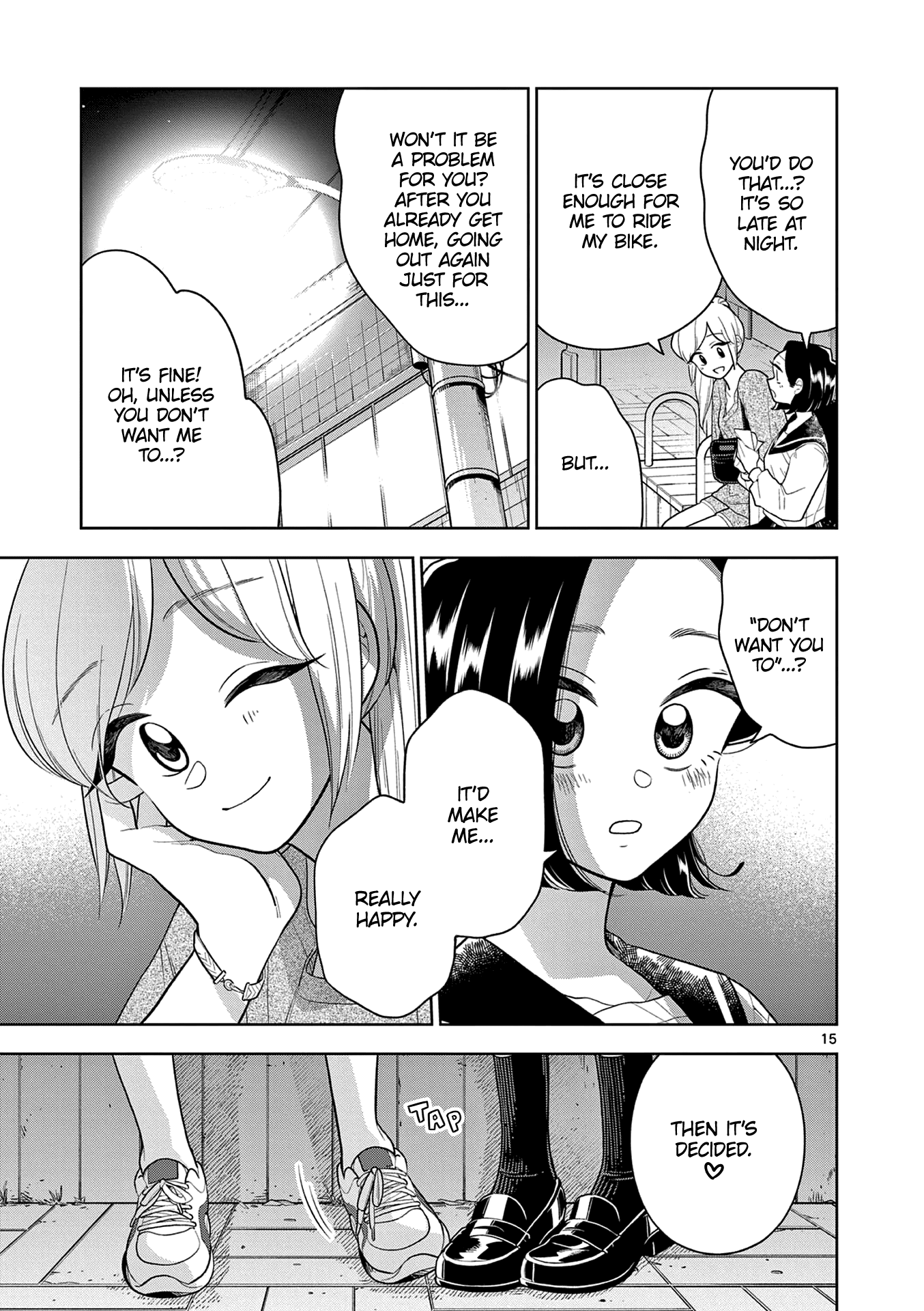 Hana Ni Arashi (Ruka Kovachi) Chapter 121 page 15 - Chapter 121: Moonlight and Doughnuts