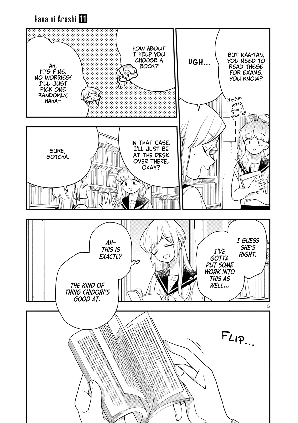 Hana Ni Arashi (Ruka Kovachi) Chapter 124 page 5 - Chapter 124: Chidori's the Best!