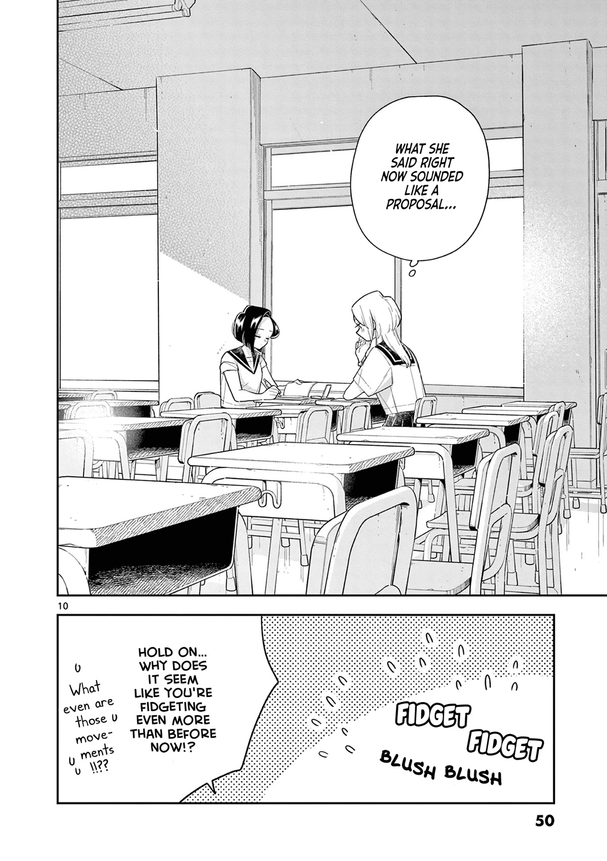 Hana Ni Arashi (Ruka Kovachi) Chapter 125 page 10 - Chapter 125: A Classroom Just For The Two of Them