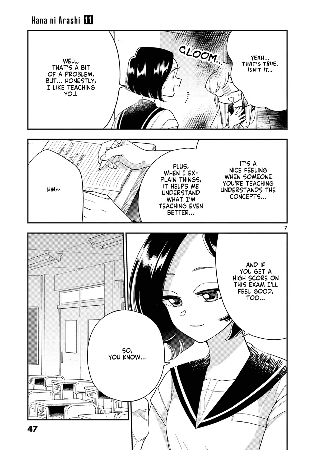 Hana Ni Arashi (Ruka Kovachi) Chapter 125 page 7 - Chapter 125: A Classroom Just For The Two of Them