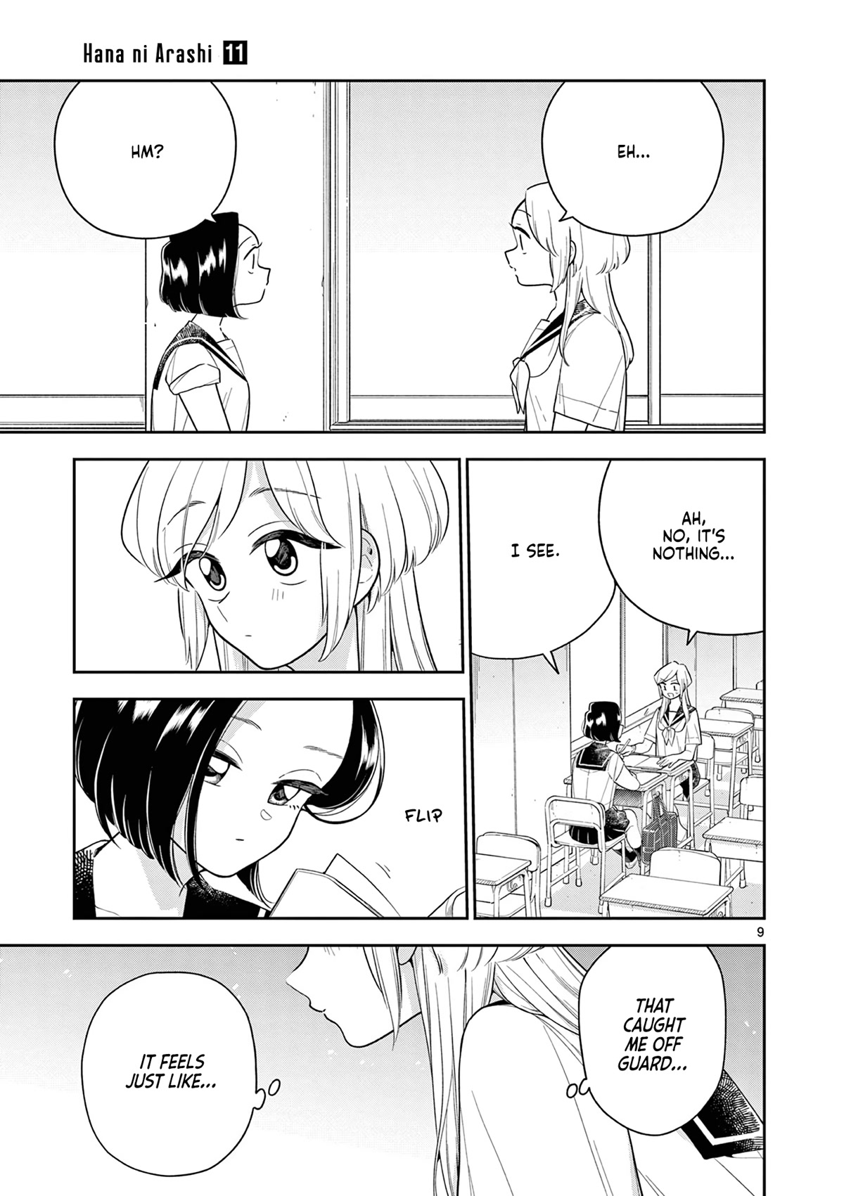 Hana Ni Arashi (Ruka Kovachi) Chapter 125 page 9 - Chapter 125: A Classroom Just For The Two of Them