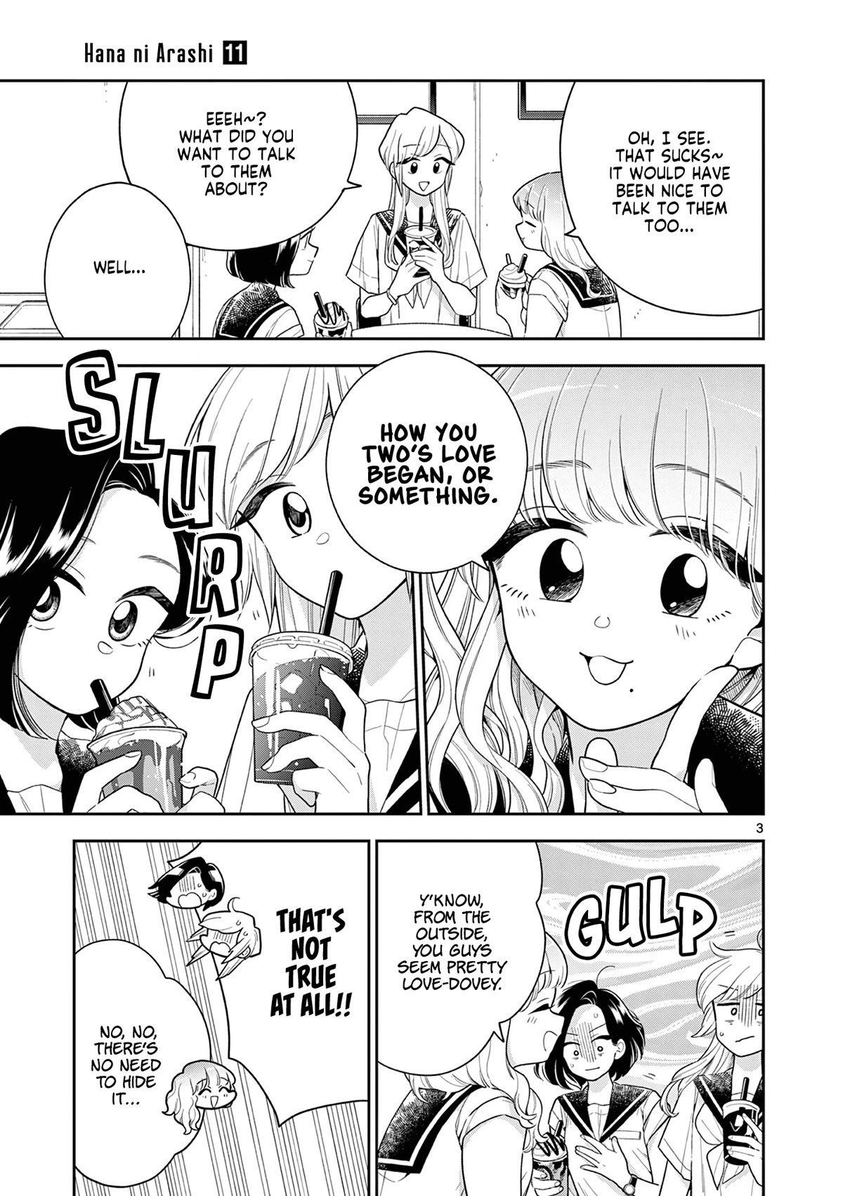 Hana Ni Arashi (Ruka Kovachi) Chapter 126 page 3 - Chapter 126: A Conversation Between Friends