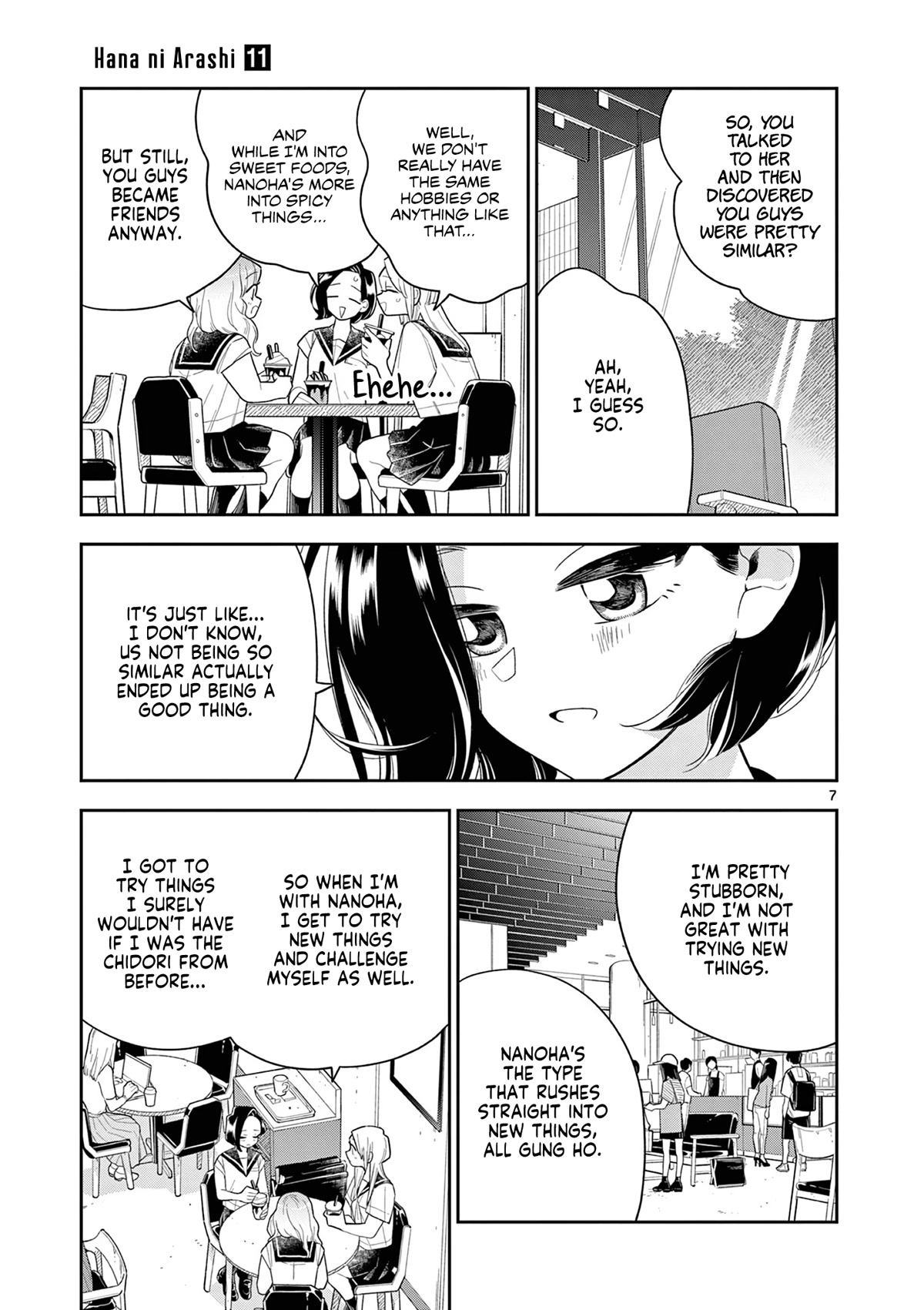 Hana Ni Arashi (Ruka Kovachi) Chapter 126 page 7 - Chapter 126: A Conversation Between Friends