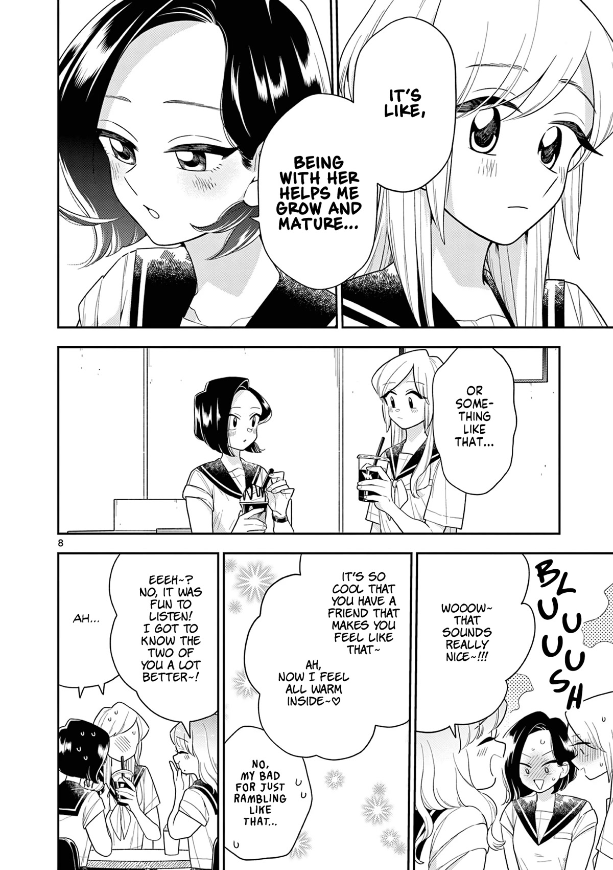 Hana Ni Arashi (Ruka Kovachi) Chapter 126 page 8 - Chapter 126: A Conversation Between Friends