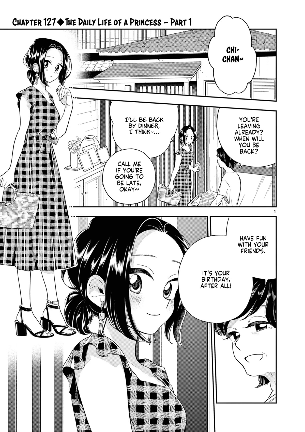 Hana Ni Arashi (Ruka Kovachi) Chapter 127 page 1 - Chapter 127: The Daily Life of a Princess — Part 1