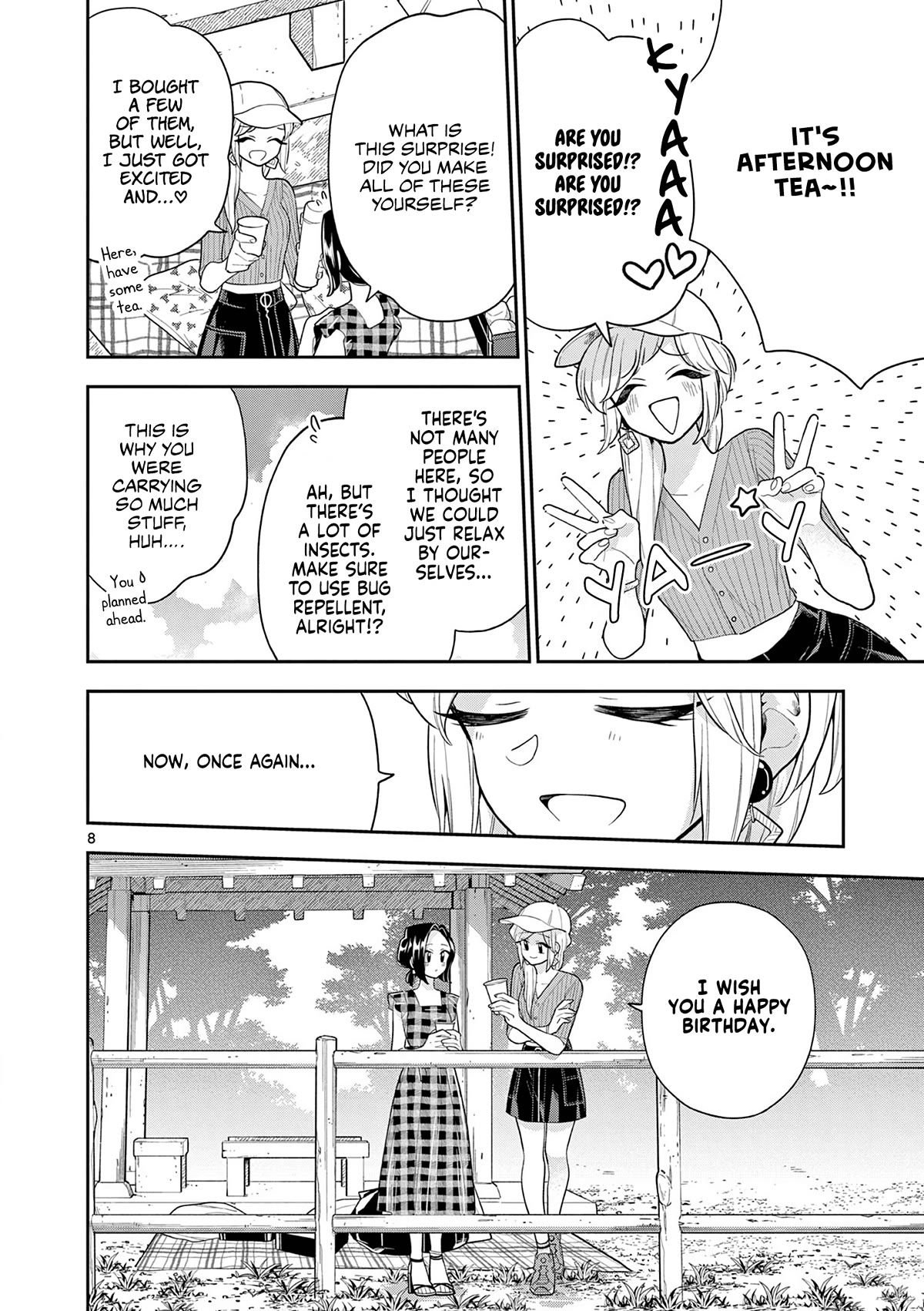 Hana Ni Arashi (Ruka Kovachi) Chapter 128 page 8 - Chapter 128: The Daily Life of a Princess — Part 2