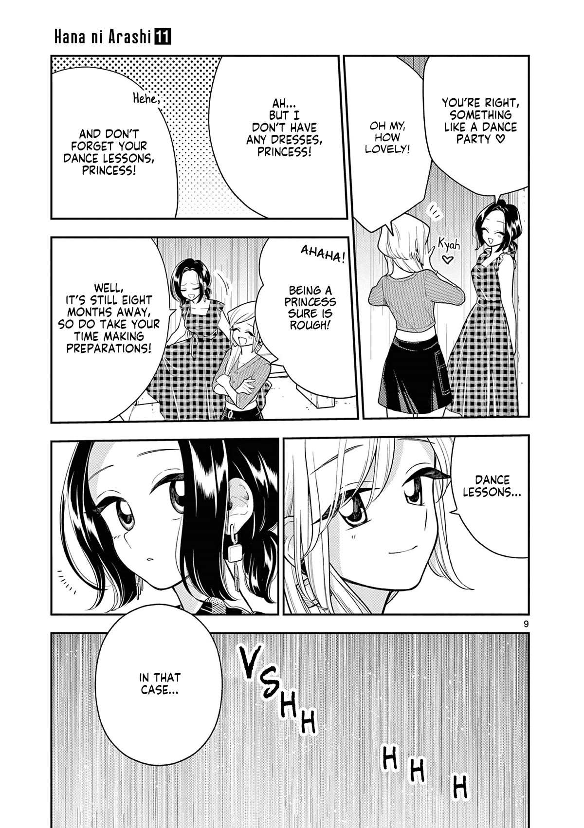 Hana Ni Arashi (Ruka Kovachi) Chapter 129 page 9 - Chapter 129: The Daily Life of a Princess — Part 3