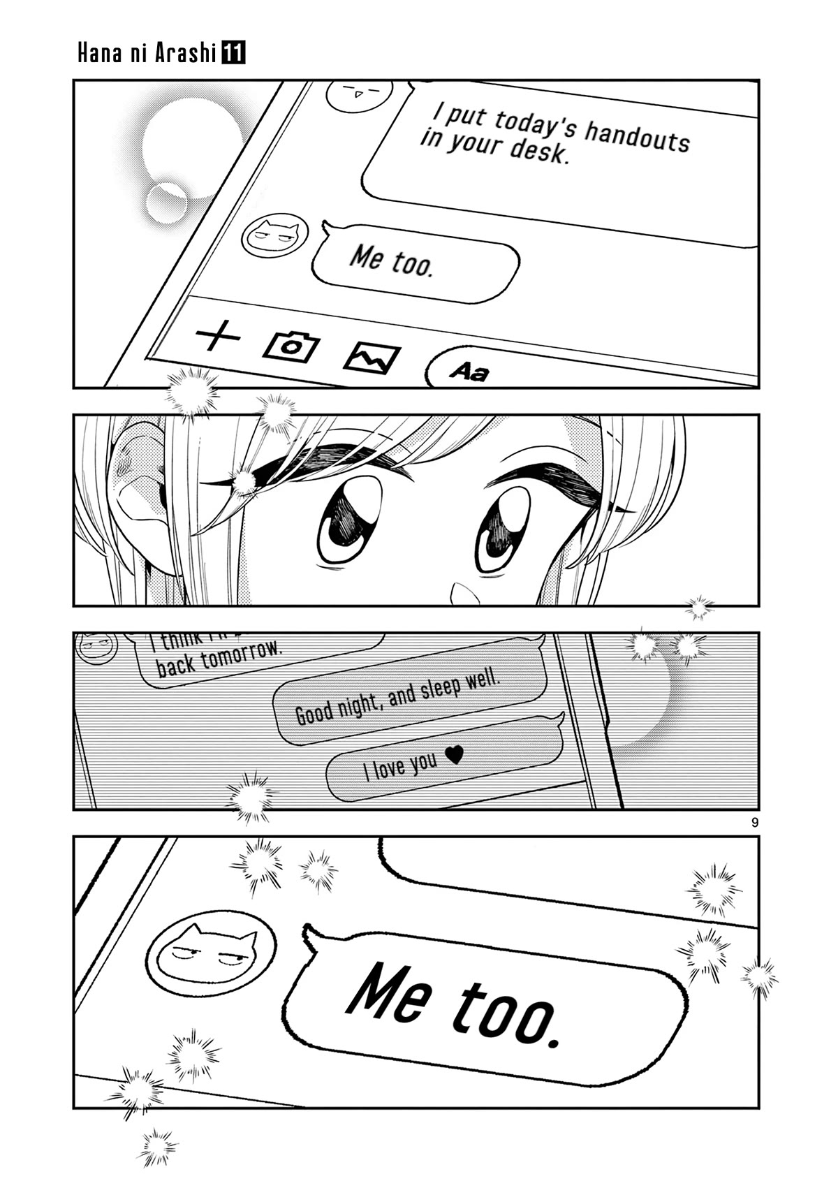 Hana Ni Arashi (Ruka Kovachi) Chapter 130 page 9 - Chapter 130: Delirious With Fever