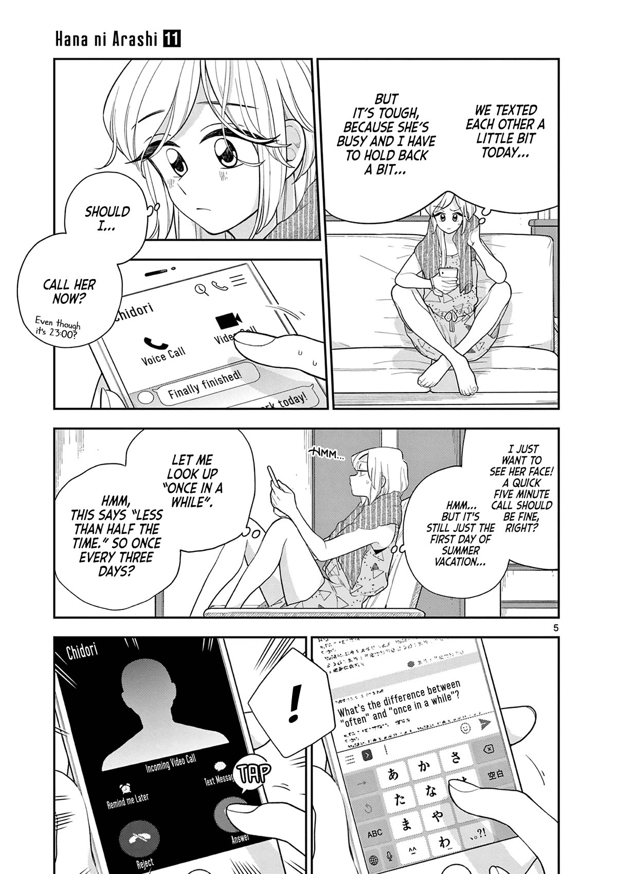 Hana Ni Arashi (Ruka Kovachi) Chapter 132 page 5 - Chapter 132: Greedy Me