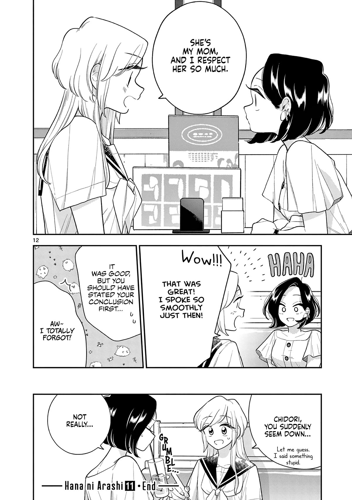 Hana Ni Arashi (Ruka Kovachi) Chapter 133 page 12 - Chapter 133: The Me in You