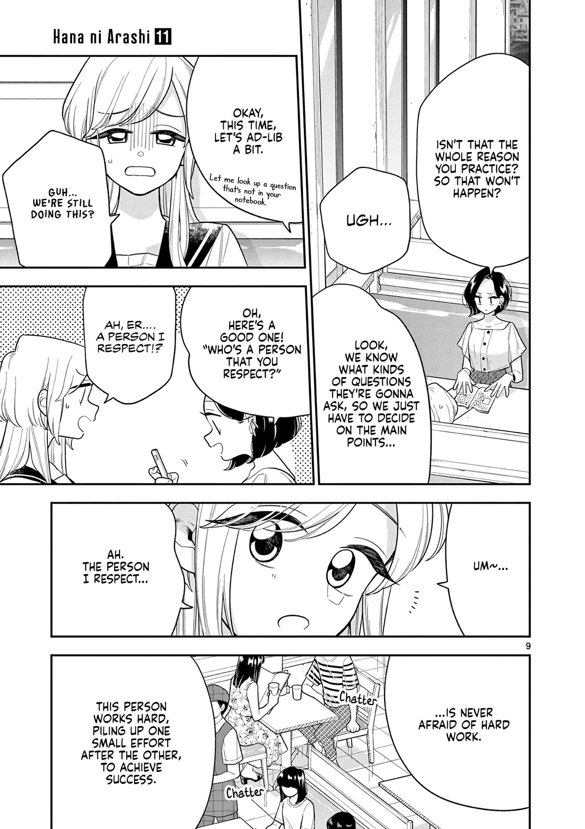 Hana Ni Arashi (Ruka Kovachi) Chapter 133 page 9 - Chapter 133: The Me in You