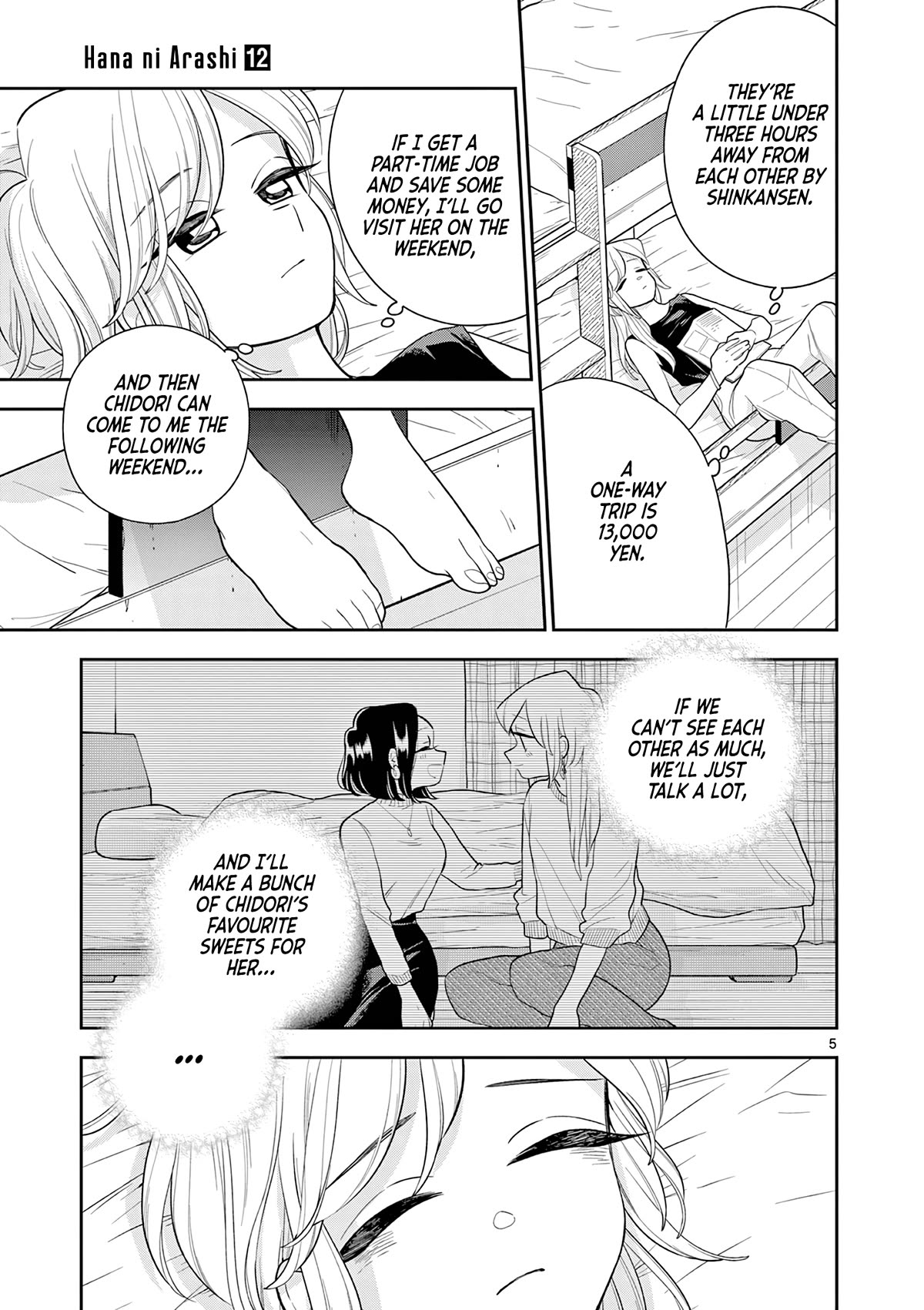 Hana Ni Arashi (Ruka Kovachi) Chapter 134 page 8 - Chapter 134: My Own Future