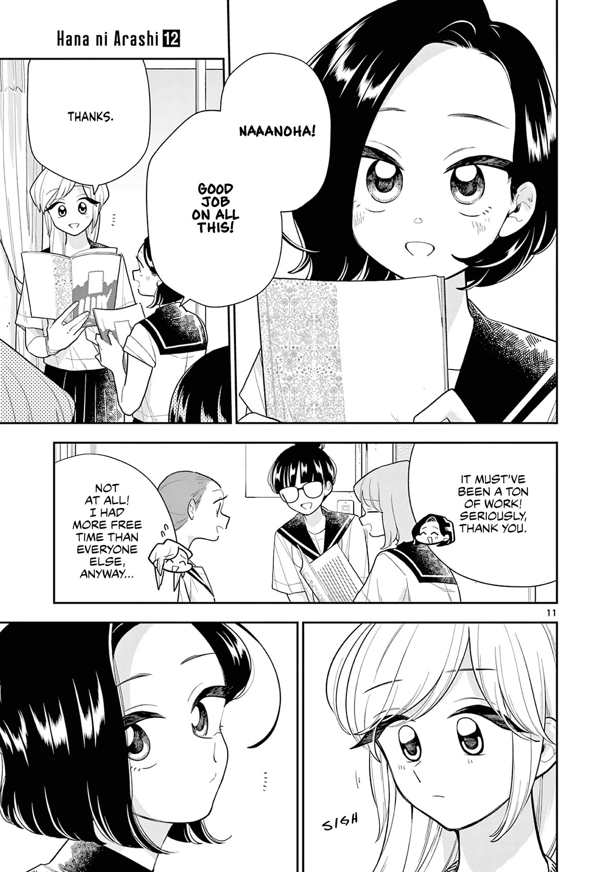 Hana Ni Arashi (Ruka Kovachi) Chapter 138 page 11 - Chapter 138: Our Last School Festival