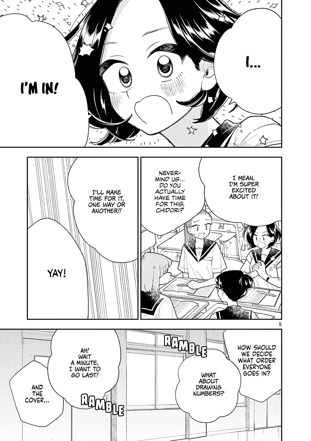 Hana Ni Arashi (Ruka Kovachi) Chapter 138 page 5 - Chapter 138: Our Last School Festival