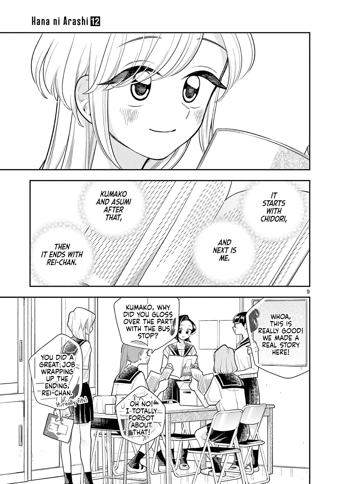 Hana Ni Arashi (Ruka Kovachi) Chapter 138 page 9 - Chapter 138: Our Last School Festival