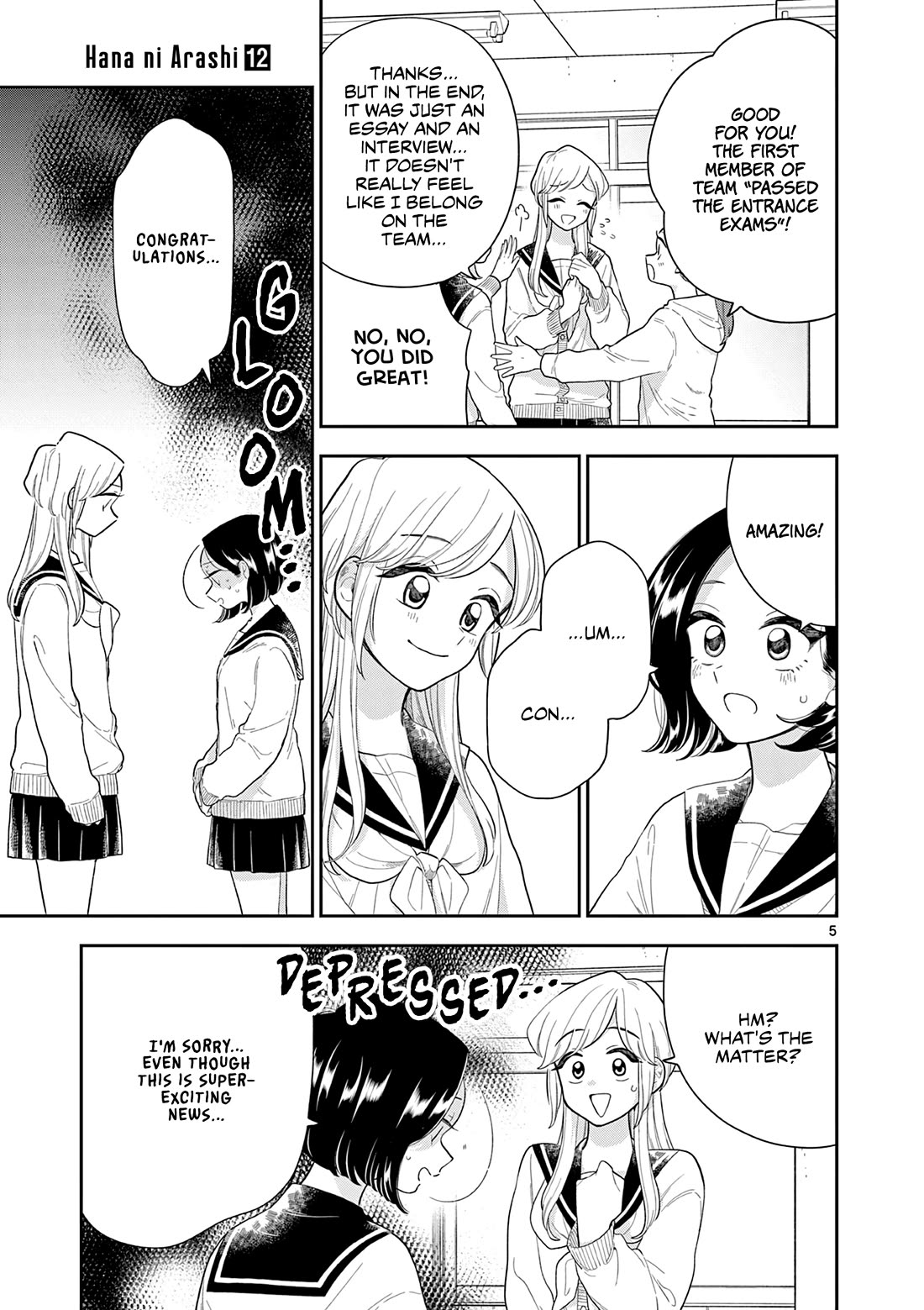 Hana Ni Arashi (Ruka Kovachi) Chapter 147 page 5 - Chapter 147: Acceptance and Pressure
