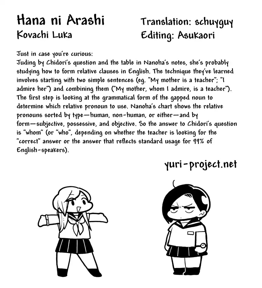 Hana Ni Arashi (Ruka Kovachi) Chapter 15 page 11 - Chapter 15: After a Fight