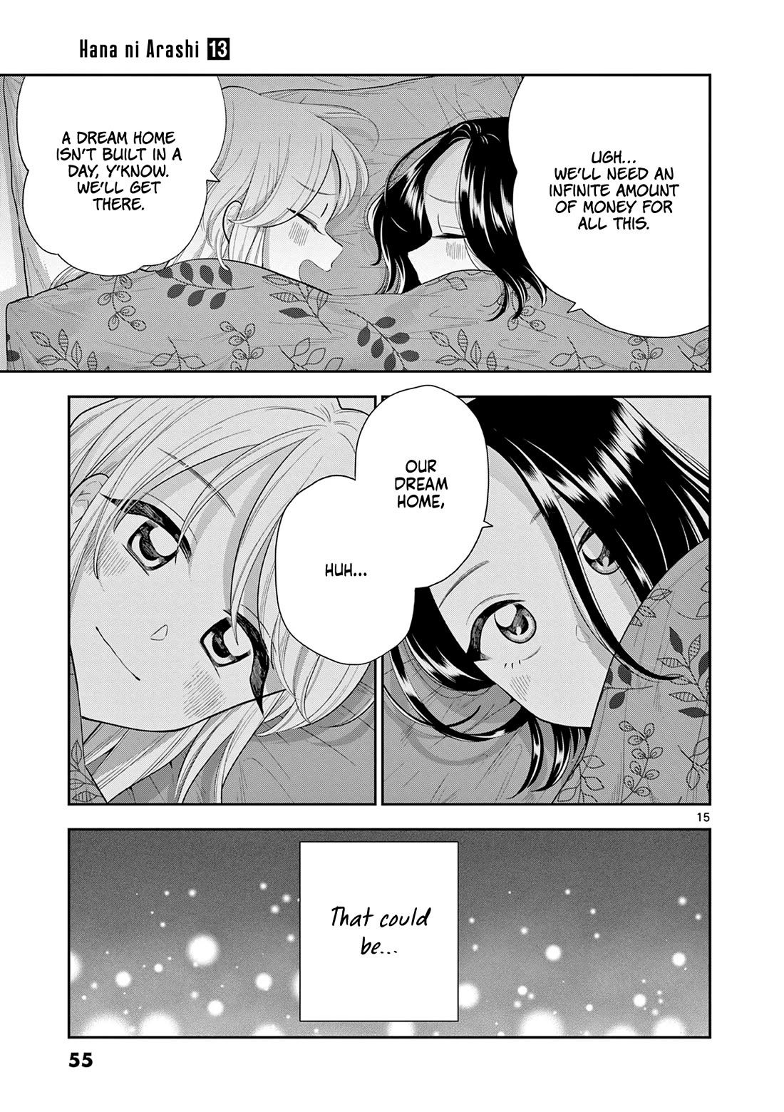 Hana Ni Arashi (Ruka Kovachi) Chapter 152 page 14 - Chapter 152: In the Faint Light of Dawn