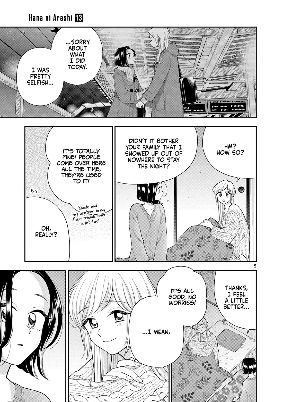 Hana Ni Arashi (Ruka Kovachi) Chapter 152 page 5 - Chapter 152: In the Faint Light of Dawn