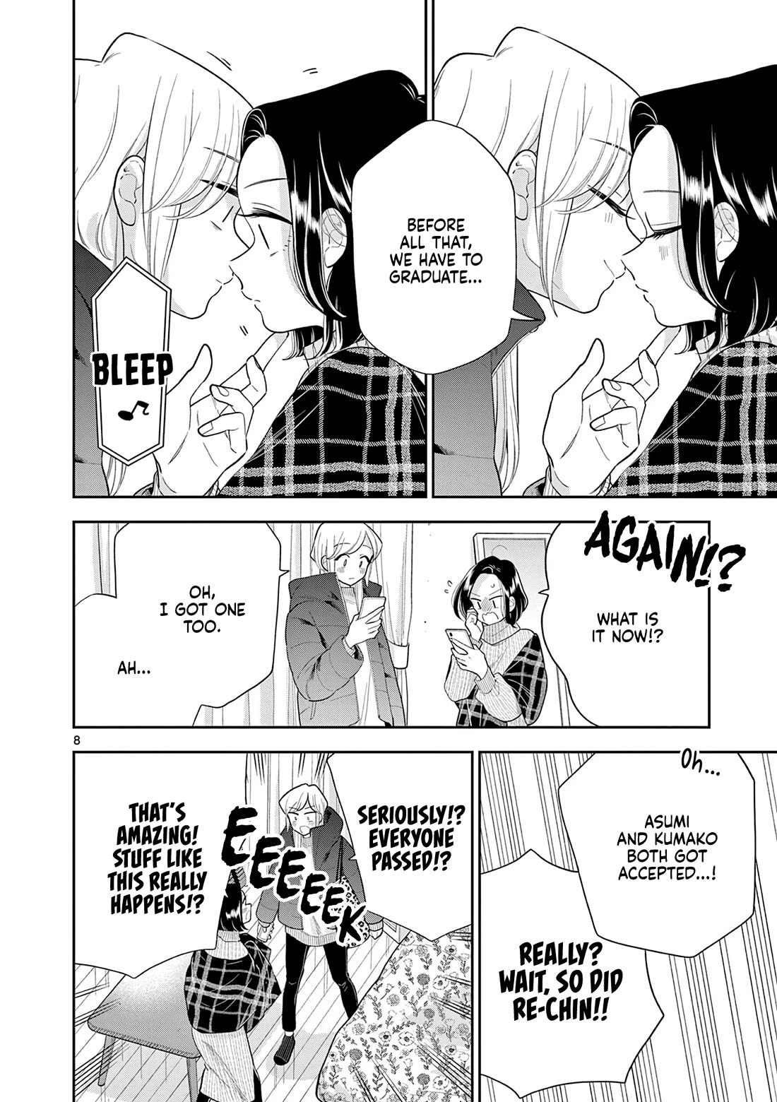Hana Ni Arashi (Ruka Kovachi) Chapter 155 page 8 - Chapter 155: To the Next Step