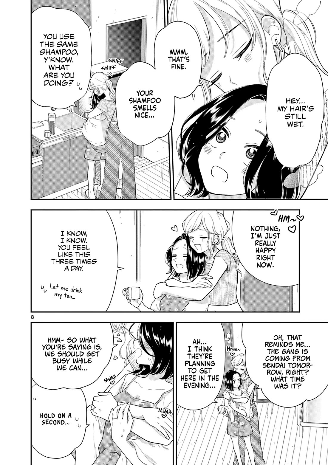 Hana Ni Arashi (Ruka Kovachi) Chapter 162 page 8 - Chapter 162: My Lover [END]