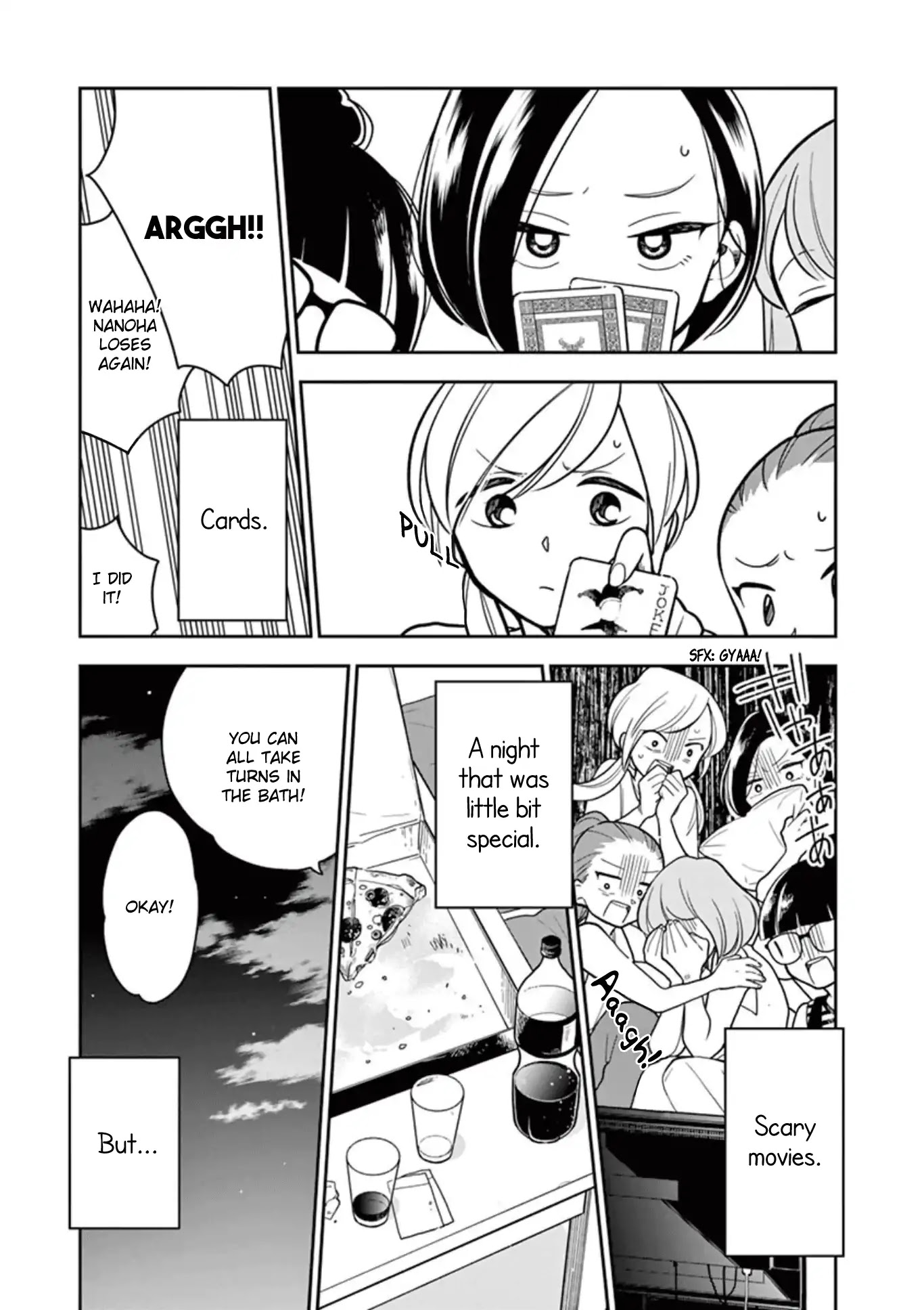 Hana Ni Arashi (Ruka Kovachi) Chapter 35 page 1 - Chapter 35: The Long Hoped-for Sleepover (Part 3)