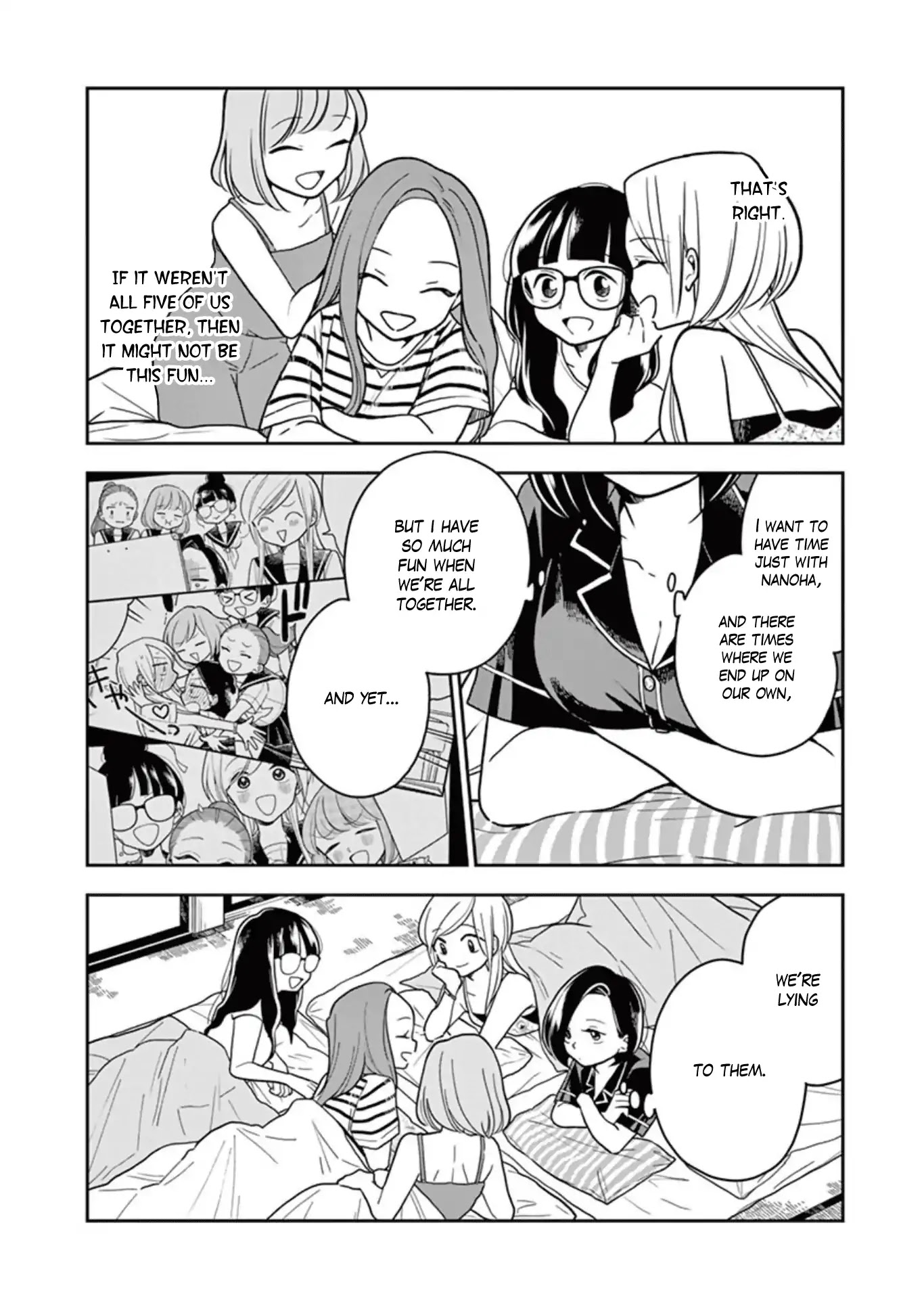 Hana Ni Arashi (Ruka Kovachi) Chapter 35 page 6 - Chapter 35: The Long Hoped-for Sleepover (Part 3)