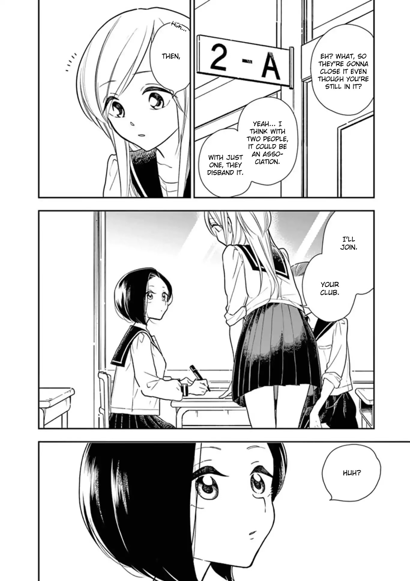 Hana Ni Arashi (Ruka Kovachi) Chapter 4 page 2 - Chapter 4: Together in the Club Room