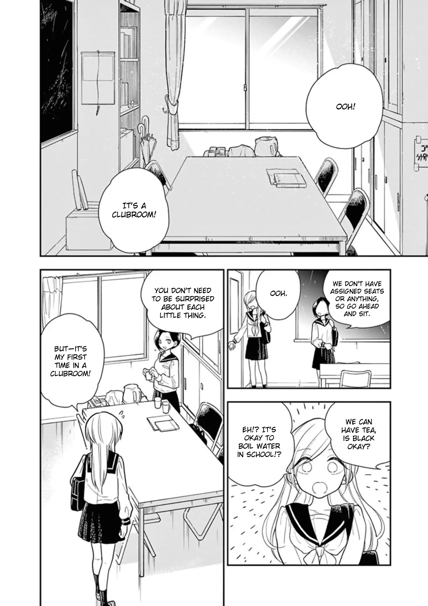 Hana Ni Arashi (Ruka Kovachi) Chapter 4 page 4 - Chapter 4: Together in the Club Room