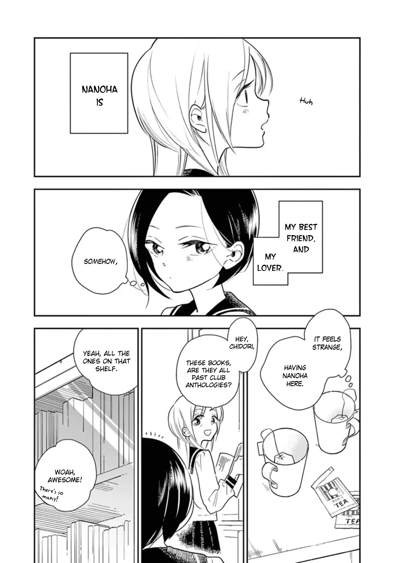 Hana Ni Arashi (Ruka Kovachi) Chapter 4 page 5 - Chapter 4: Together in the Club Room