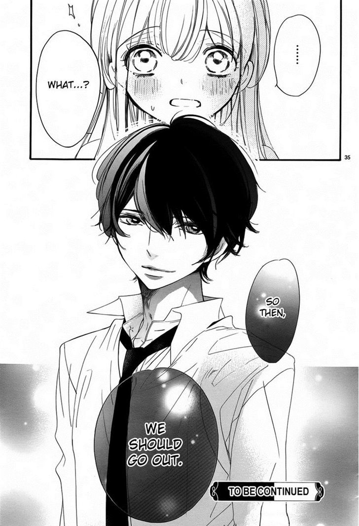Hana ni, Kamitsuku Chapter 2 page 35 - Chapter 2